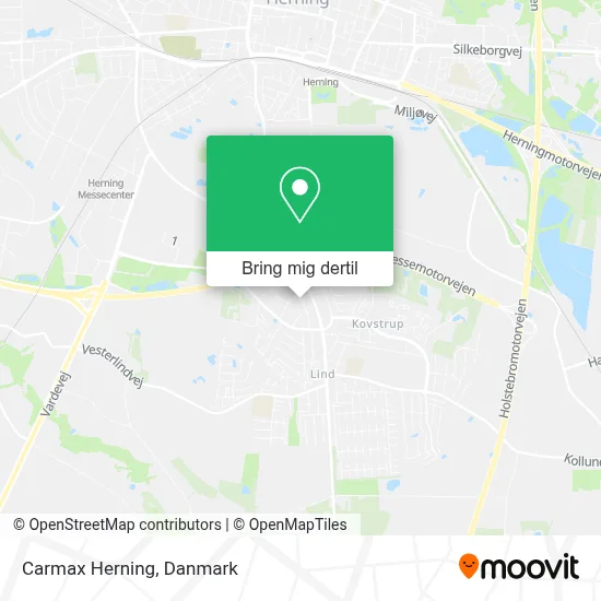 Carmax Herning kort
