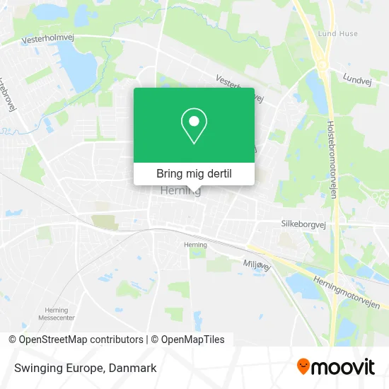 Swinging Europe kort