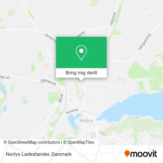 Norlys Ladestander kort