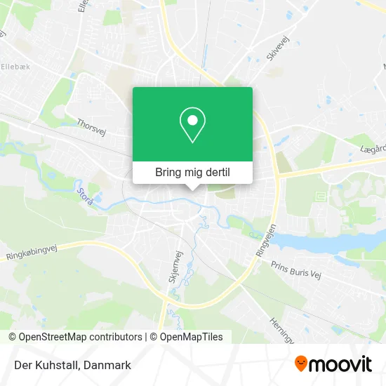 Der Kuhstall kort