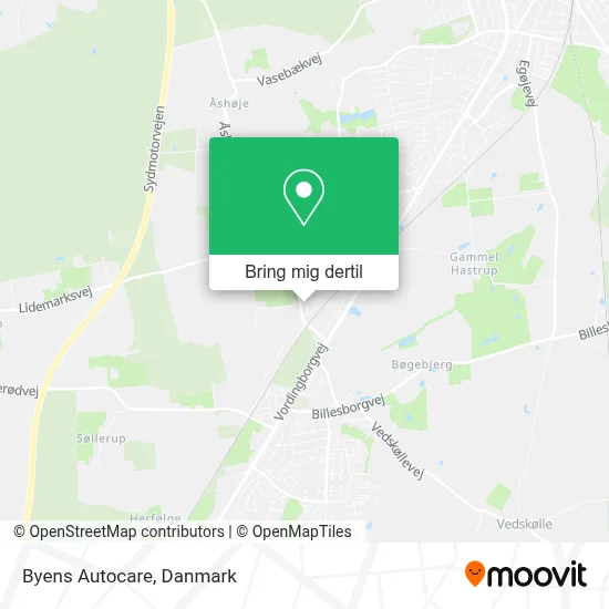 Byens Autocare kort