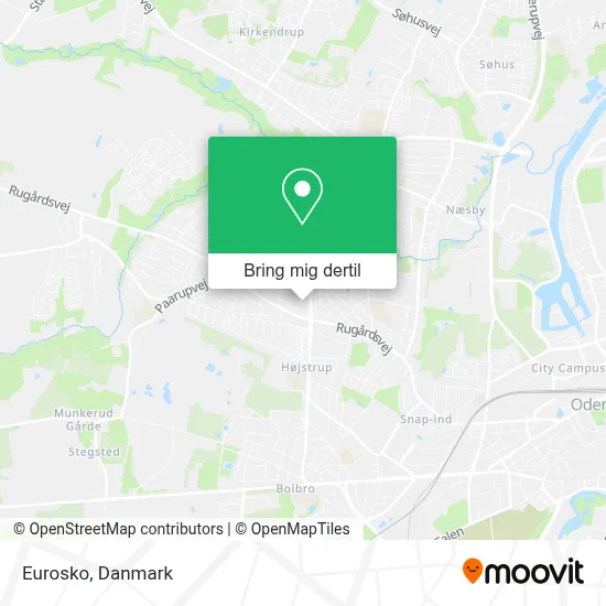 Eurosko kort