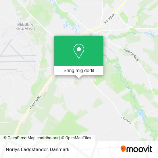 Norlys Ladestander kort