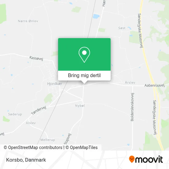 Korsbo kort