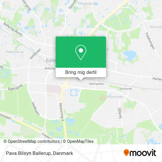 Pava Bilsyn Ballerup kort