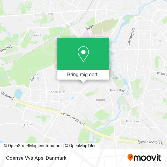 Odense Vvs Aps kort
