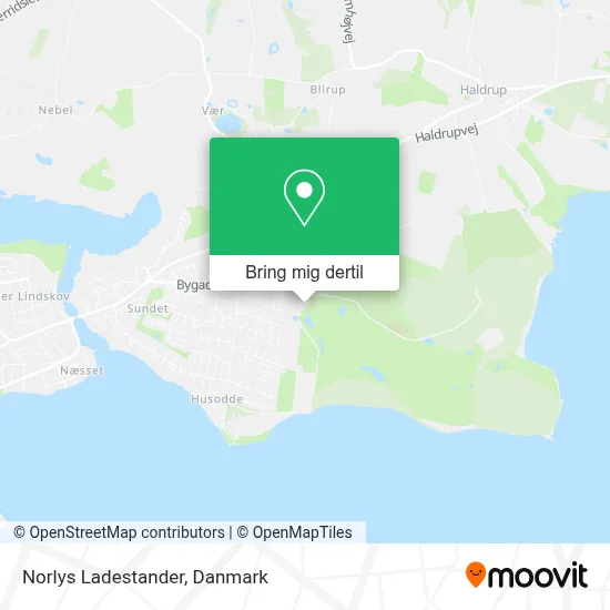 Norlys Ladestander kort