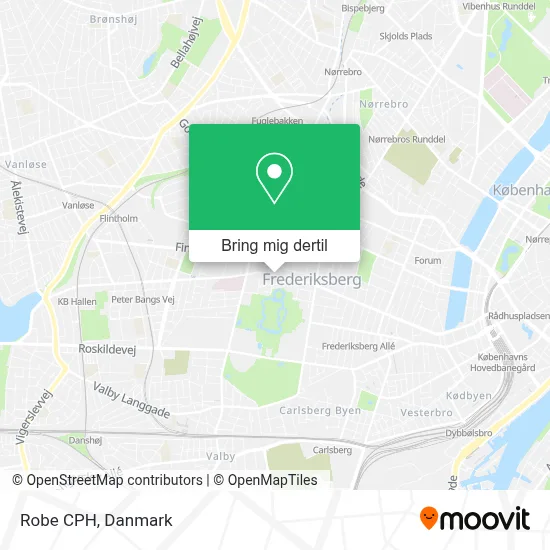 Robe CPH kort