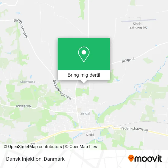 Dansk Injektion kort