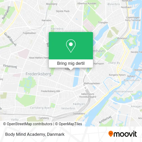 Body Mind Academy kort