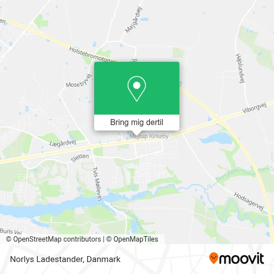 Norlys Ladestander kort