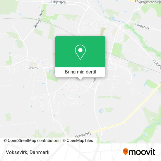Voksevirk kort