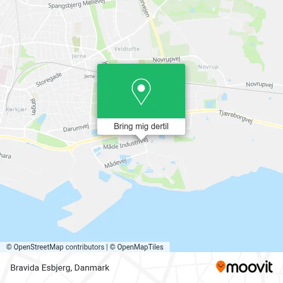 Bravida Esbjerg kort