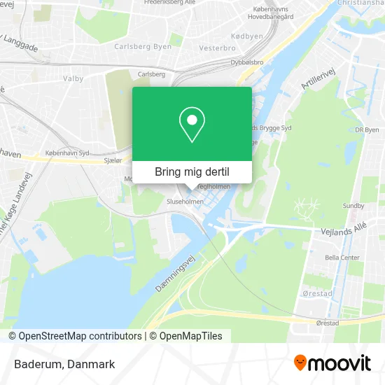 Baderum kort
