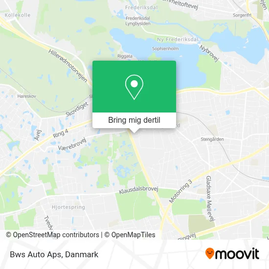 Bws Auto Aps kort