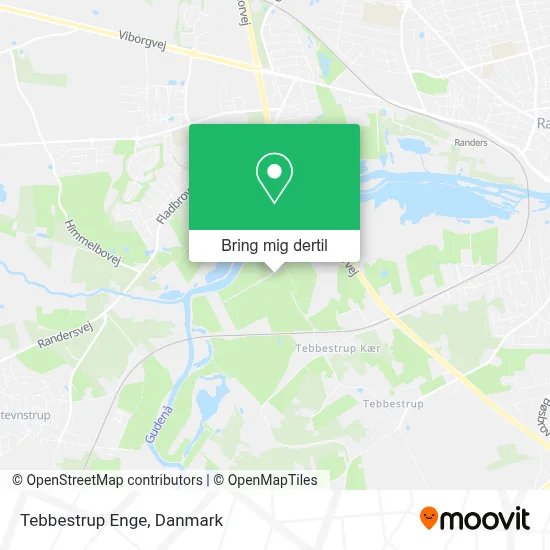 Tebbestrup Enge kort