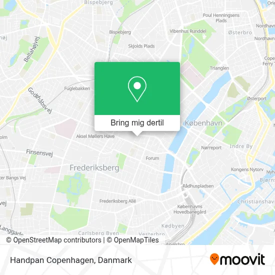 Handpan Copenhagen kort