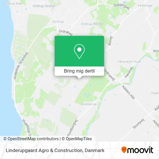 Linderupgaard Agro & Construction kort
