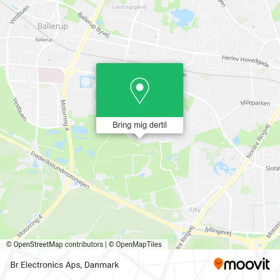 Br Electronics Aps kort