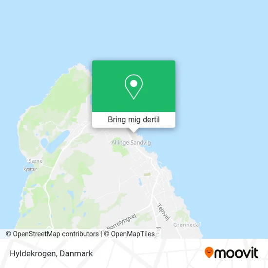 Hyldekrogen kort