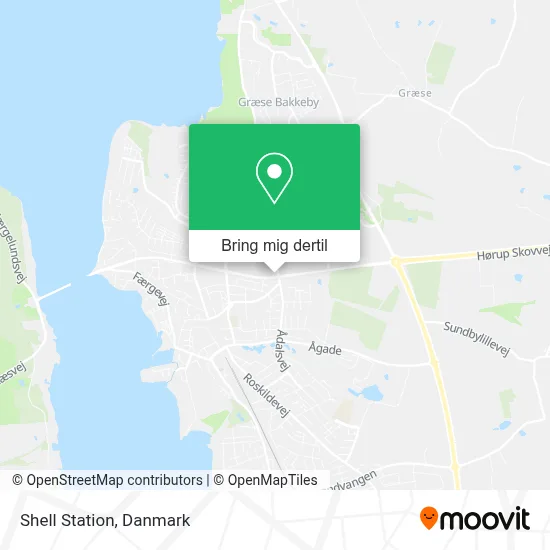 Shell Station kort