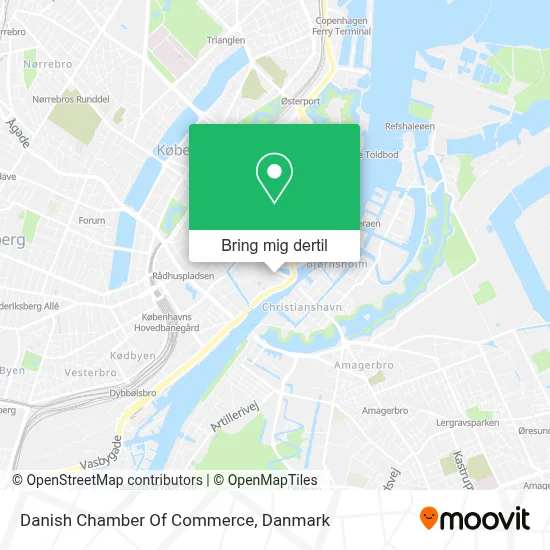 Danish Chamber Of Commerce kort