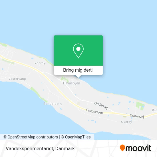 Vandeksperimentariet kort