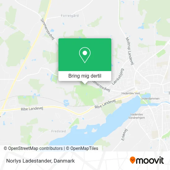 Norlys Ladestander kort