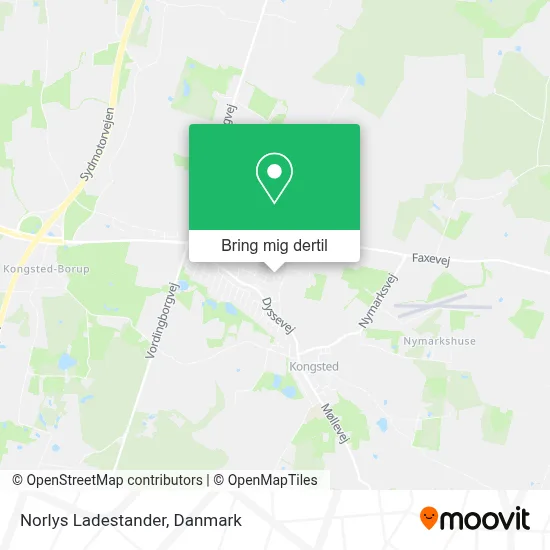 Norlys Ladestander kort