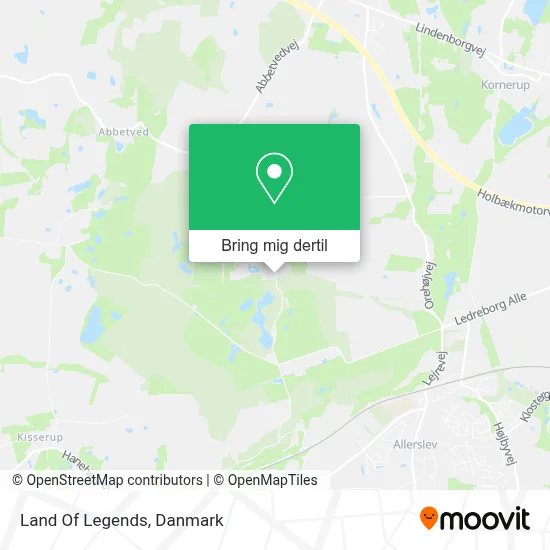 Land Of Legends kort