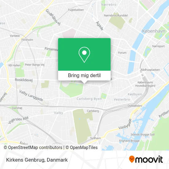 Kirkens Genbrug kort