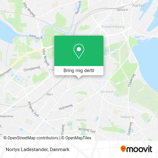 Norlys Ladestander kort