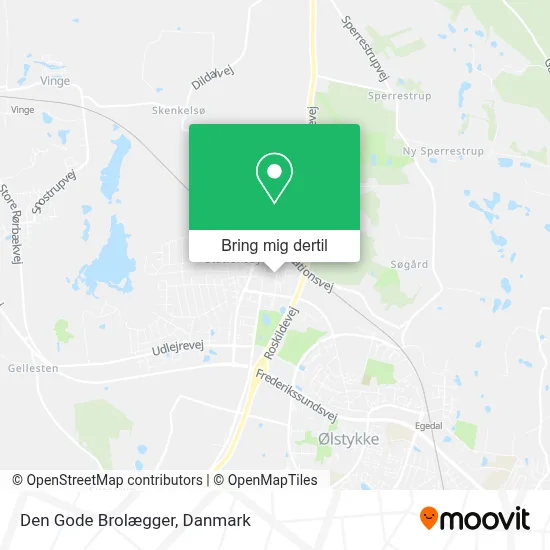 Den Gode Brolægger kort