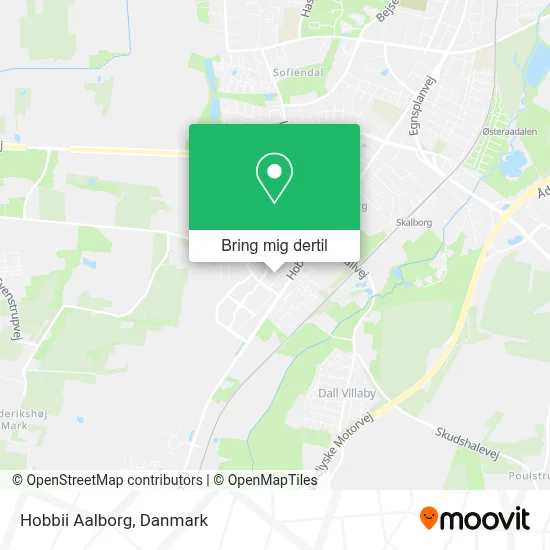 Hobbii Aalborg kort