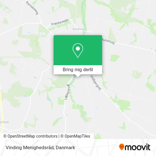 Vinding Menighedsråd kort