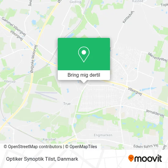Optiker Synoptik Tilst kort