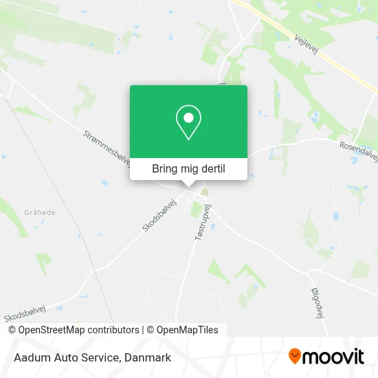 Aadum Auto Service kort