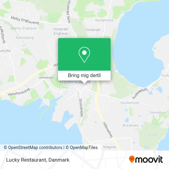 Lucky Restaurant kort