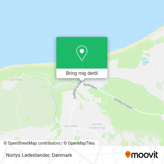 Norlys Ladestander kort