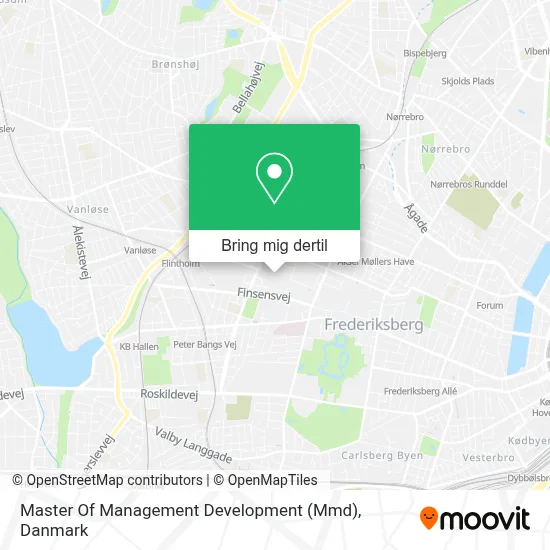 Master Of Management Development (Mmd) kort