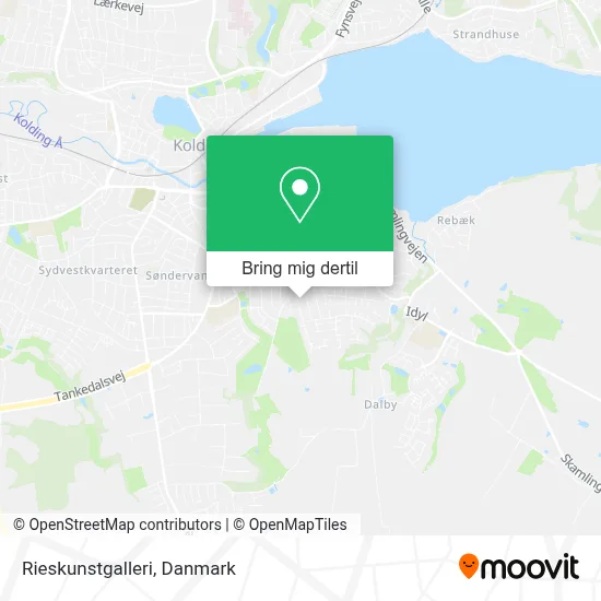 Rieskunstgalleri kort
