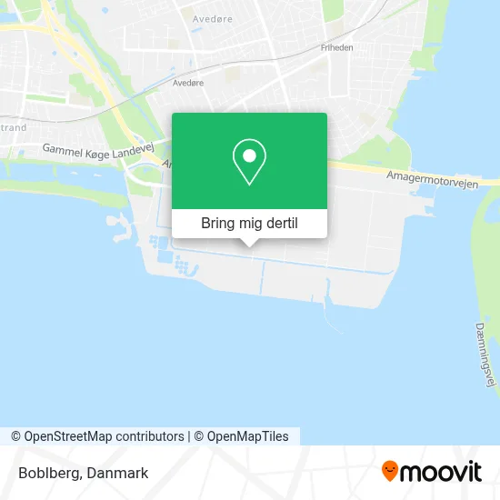 Boblberg kort