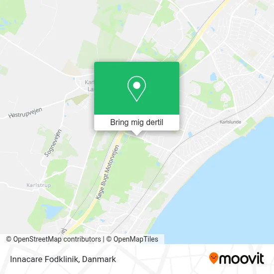 Innacare Fodklinik kort