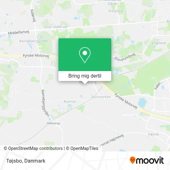 Tøjsbo kort