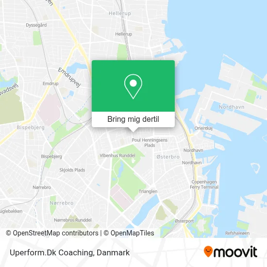 Uperform.Dk Coaching kort