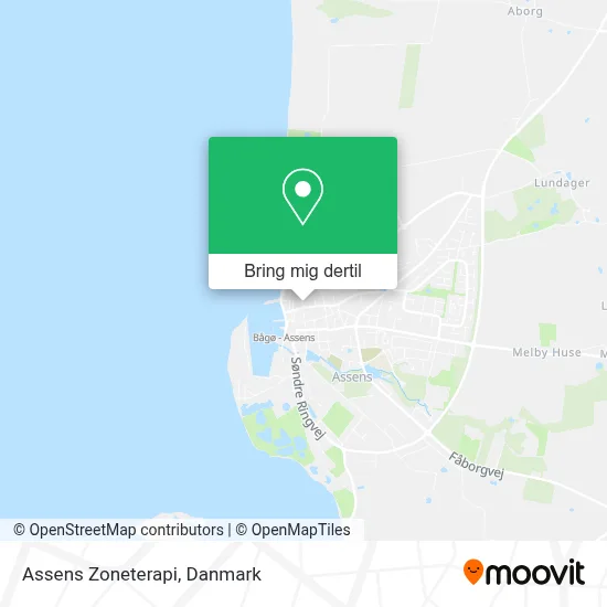 Assens Zoneterapi kort