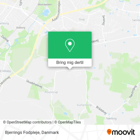 Bjerrings Fodpleje kort