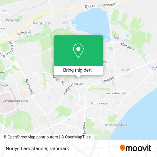 Norlys Ladestander kort