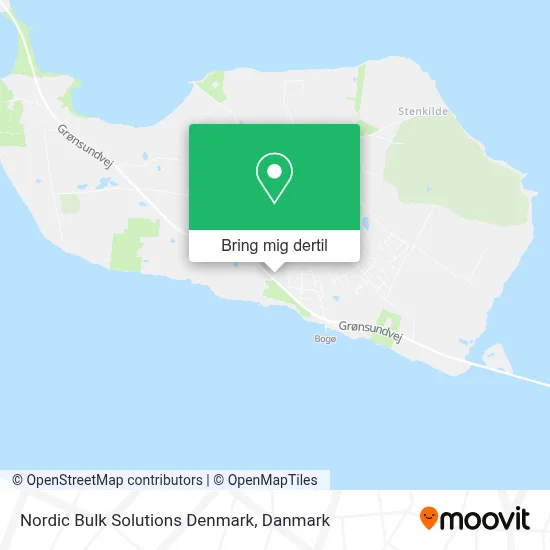 Nordic Bulk Solutions Denmark kort
