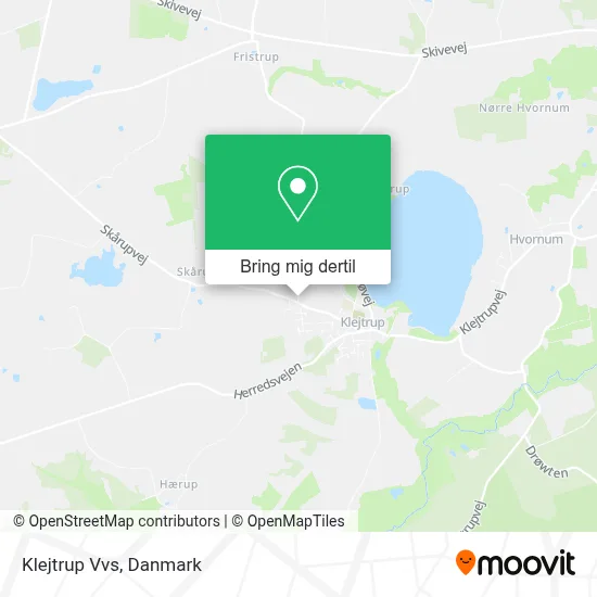 Klejtrup Vvs kort